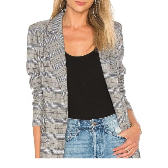 MAJORELLE Rhea Blazer in Pewter (Size XXS) - Picture 2 of 10